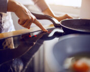 Frying Pan on Stove
