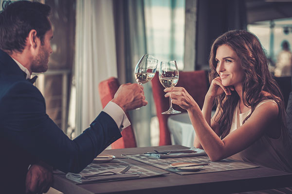 Couple at Dinner