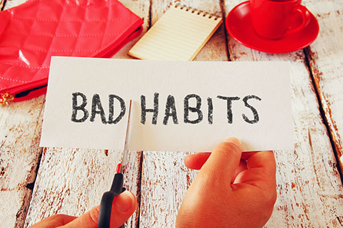 Bad Habits Text