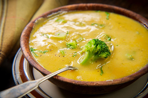 Cheddar broccli Soup
